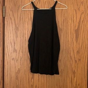 Black tank top